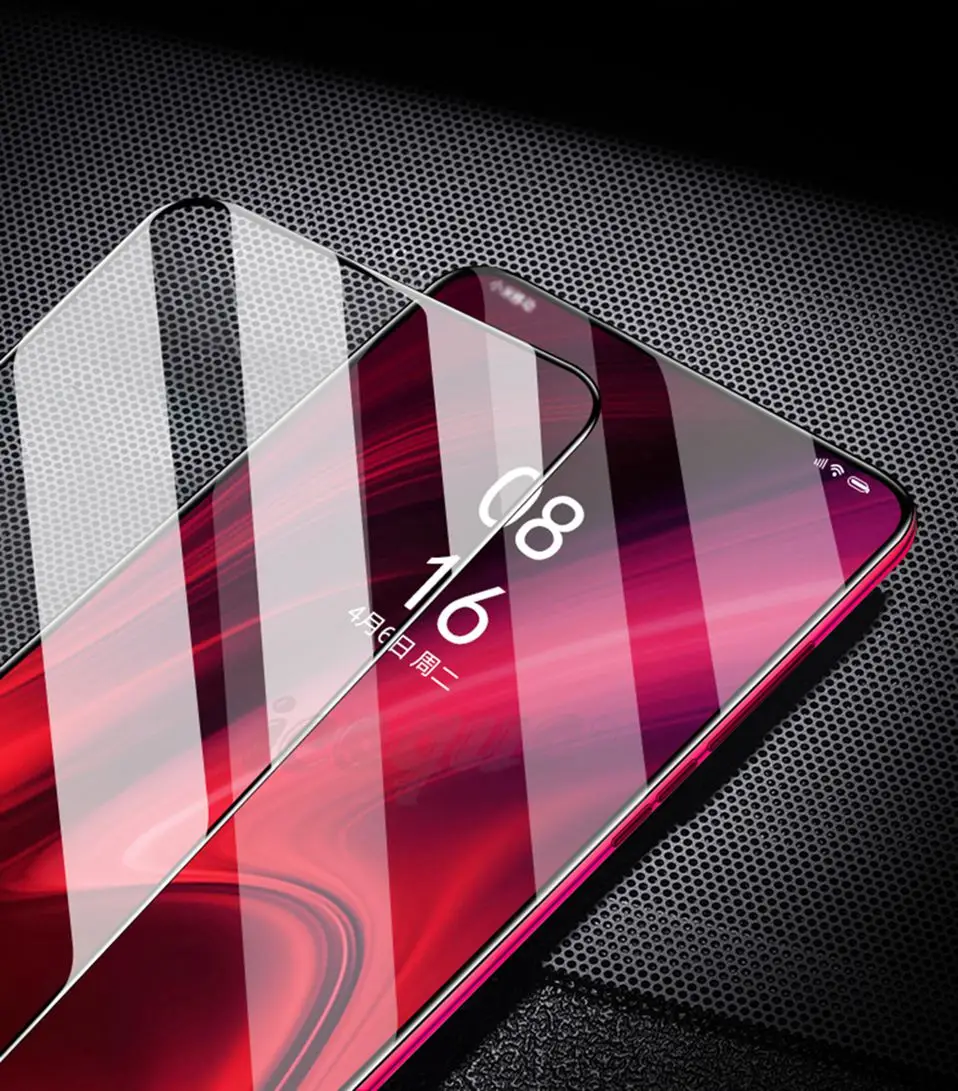 6D Tempered Glass for OPPO F9 F11 Pro F7 K1 K3 Screen Protector Glass for OPPO Reno Z R19 R17 Realme X 3 2 Pro A1k C2 A7 AX7 A9x (10)