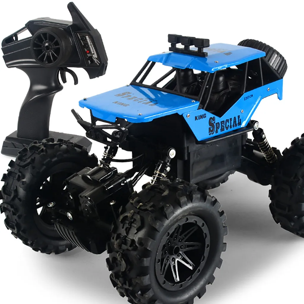 Детские игрушки 1/16 2,4 GHz сплав корпус Рок Гусеничный 4WD внедорожный пульт дистанционного управления альпинистский автомобиль RC багги большой ножной автомобиль игрушка