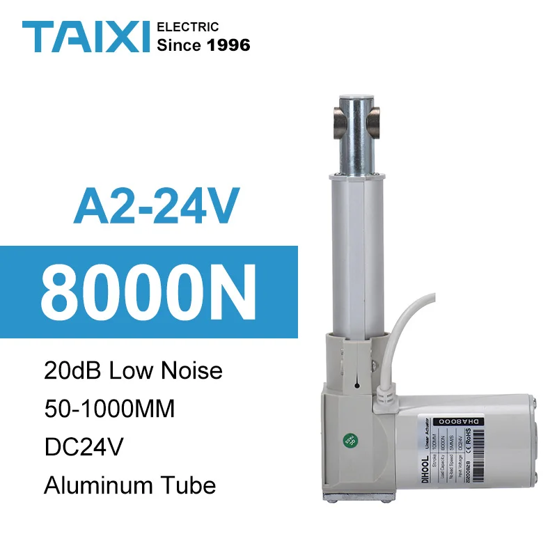 Details about   300/500mm Electric Push Rod DC 24V 6000N/8000N Stroke Electric Linear Actuator 