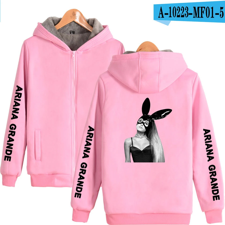 Ariana grande thank you next Idol, парки на молнии, новинка года, популярные уличные парки свободного покроя в стиле Харадзюку - Цвет: Pink