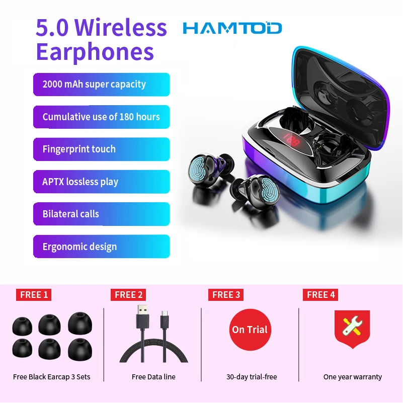 TWS мини беспроводной Bluetooth 5,0 наушники с дисплеем питания 6D стерео гарнитуры отпечатков пальцев сенсорные наушники чехол PK G02 X6