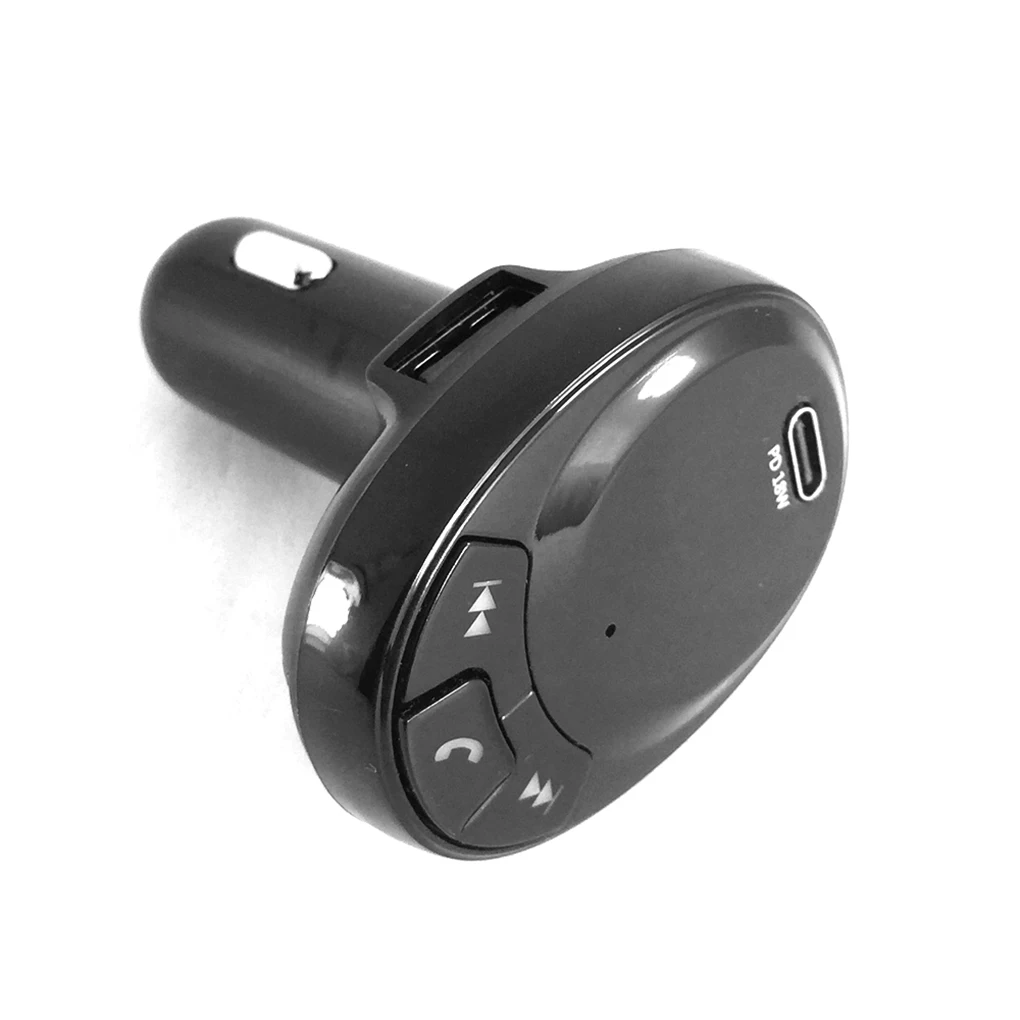 Автомобильный fm-передатчик Bluetooth 5,0 Автомобильный MP3-плеер беспроводной адаптер для быстрой зарядки аккумулятора