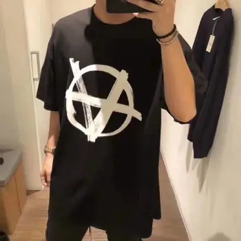 

2020 Vetements Tee Men Women Vetements T-shirt Classic antiwar Logo T-shirts Oversize 1:1 High Quality Cotton Tops VTM