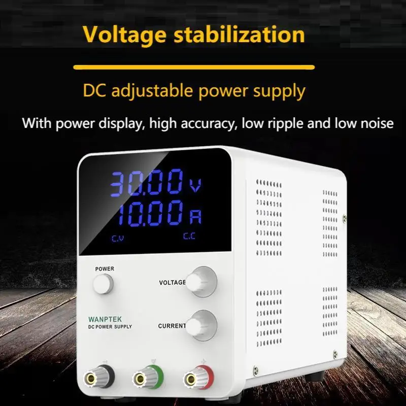 Gps-305d 3010D 605D SUSWE цифровой дисплей DC регулируется питания 30v5a мА wanptek Выключатель |