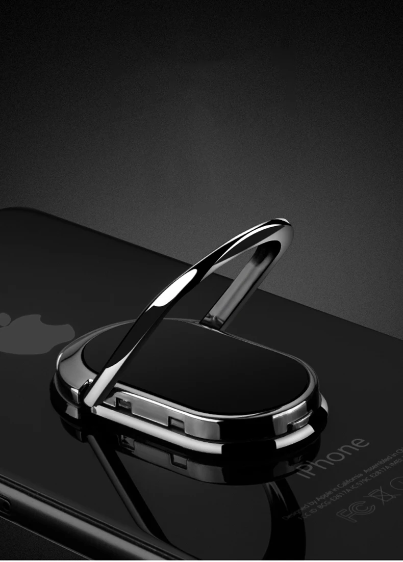 Ультра-тонкий палец кольцо держатель для samsung S9 360 градусов держатель подставка мобильный телефон палец подставка для IPhone X 8 7 6 планшет
