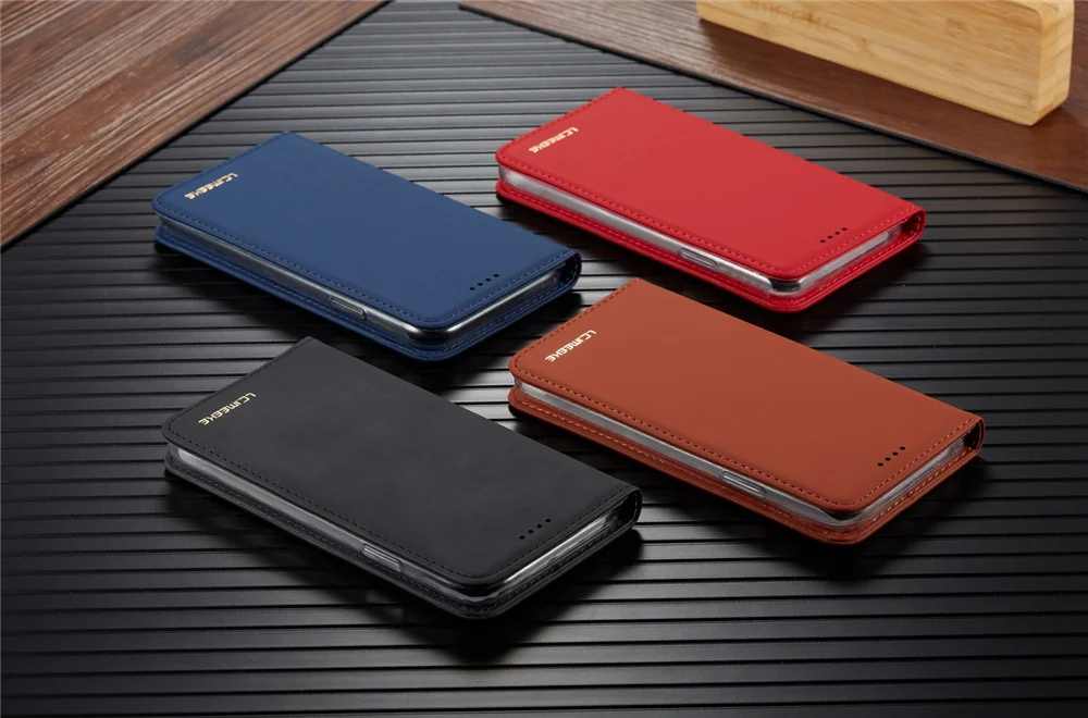 Роскошный Прочный Магнитный чехол для samsung Galaxy A50 A70, флип-держатель для карт, кожаный чехол-кошелек A50 A70, чехол для телефона, чехол Etui