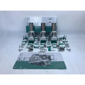 

New D1005 Rebuild Overhual Repair Kit With Valves Engine Bearings Cylinder Liner Piston Rings Full Gasket Kit For Kubota