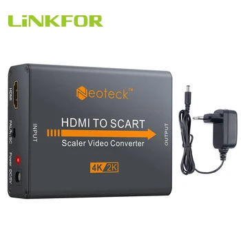

LiNKFOR HDMI to SCART Converter Support 4Kx2K HDMI 1.4b NTSC and PAL two standard 32~192 KHz HDMI to SCART Converter Adapter