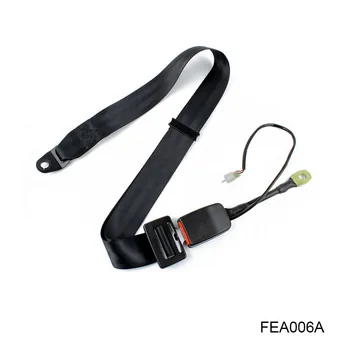 

Car Satefy Seat Belt Manufacturer Two Point Static Seat belt With Stalk Buckle Switch FEA006A