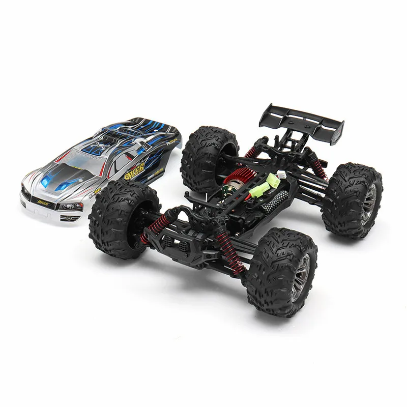 Новое поступление Xinlehong 9136 1/16 2,4G 4WD 32 см дух Rc автомобиль 36 км/ч Bigfoot внедорожников RTR игрушка