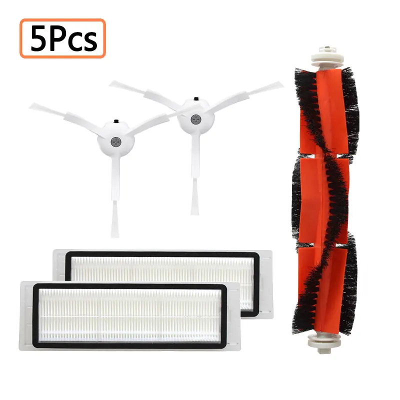 Запчасти для робота пылесоса xiaomi MiJia SDJQR02RR 1 S Roborock S50 S51 S52 S55 фильтр НЕРА боковая
