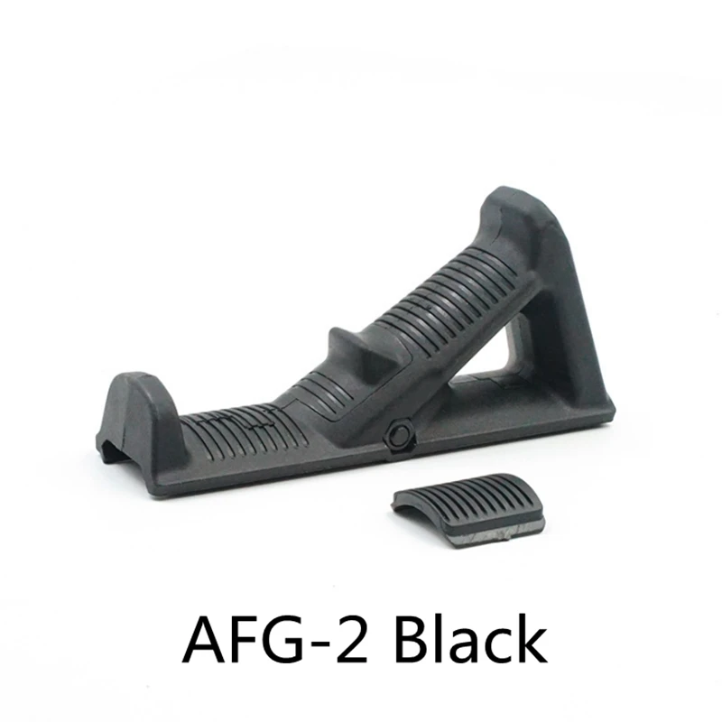 AEG Airsoft Air Guns Toy Tactical DIY Parts Nylon Front Grips RVG PTK TD AFG Paintball Accessories - Цвет: AFG-2 Black