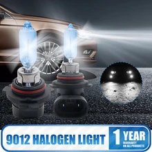 2X HIR2 9012 галогенные Сменные лампы белого цвета 55 Вт PX22D, головной светильник, лампы, автомобильный светильник для кемпера, аксессуары