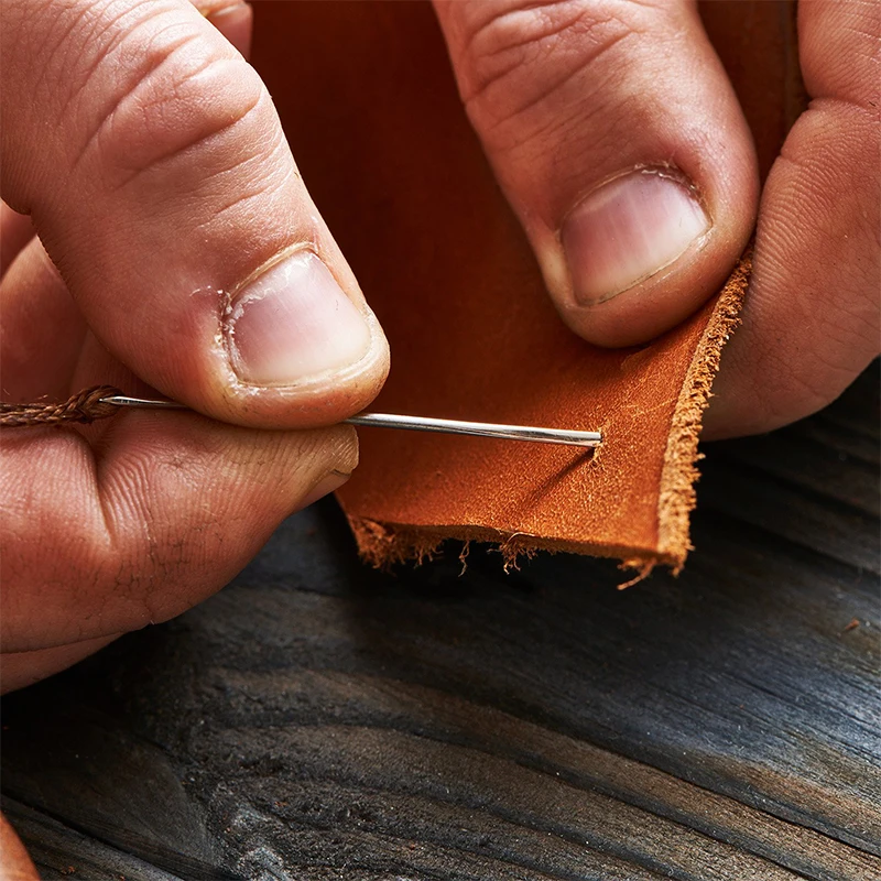 LMDZ 7 шт. набор кожевенное ремесло DIY кожа треугольные иглы кожа мех Специальная нержавеющая сталь в форме штифт стежка рукоделие Sewin