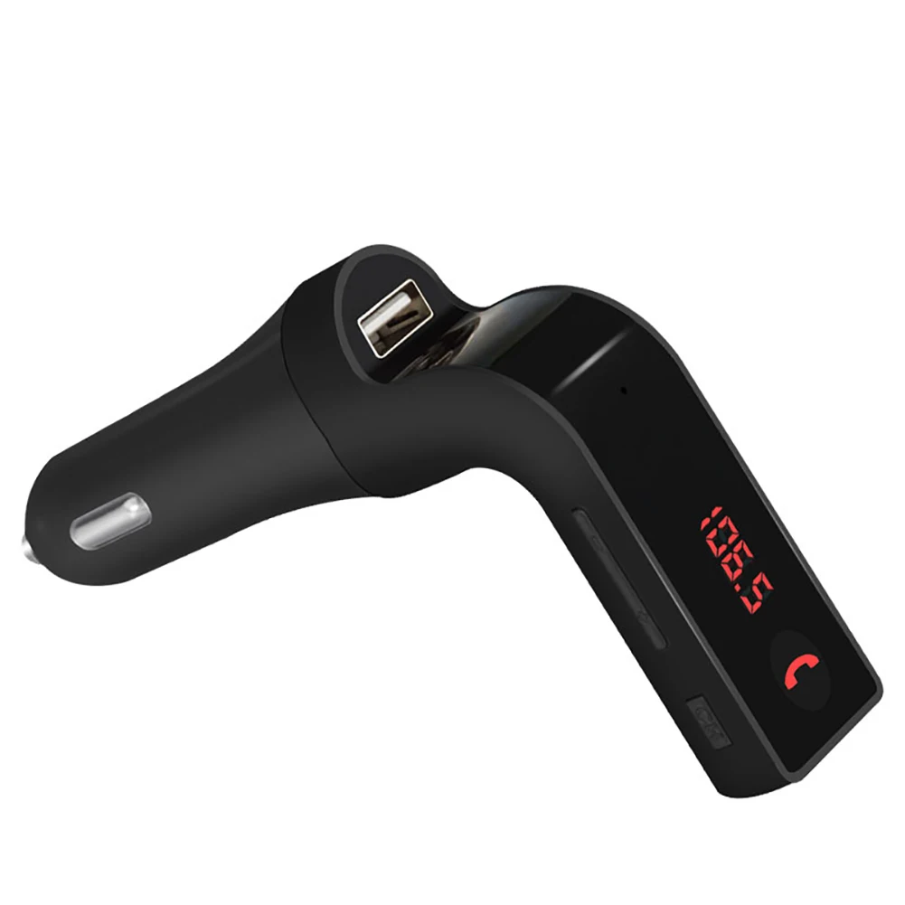 Hands-free Bluetooth автомобильный комплект FM USB передатчик зарядное устройство адаптер питания mp3-плеер