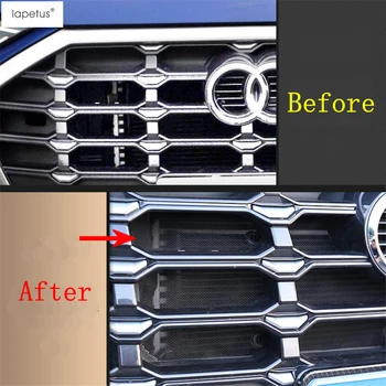 

Lapetus Accessories Fit For Audi Q3 2019 2020 Front Insect Mesh Nets Grille Protection Molding Cover Kit Trim