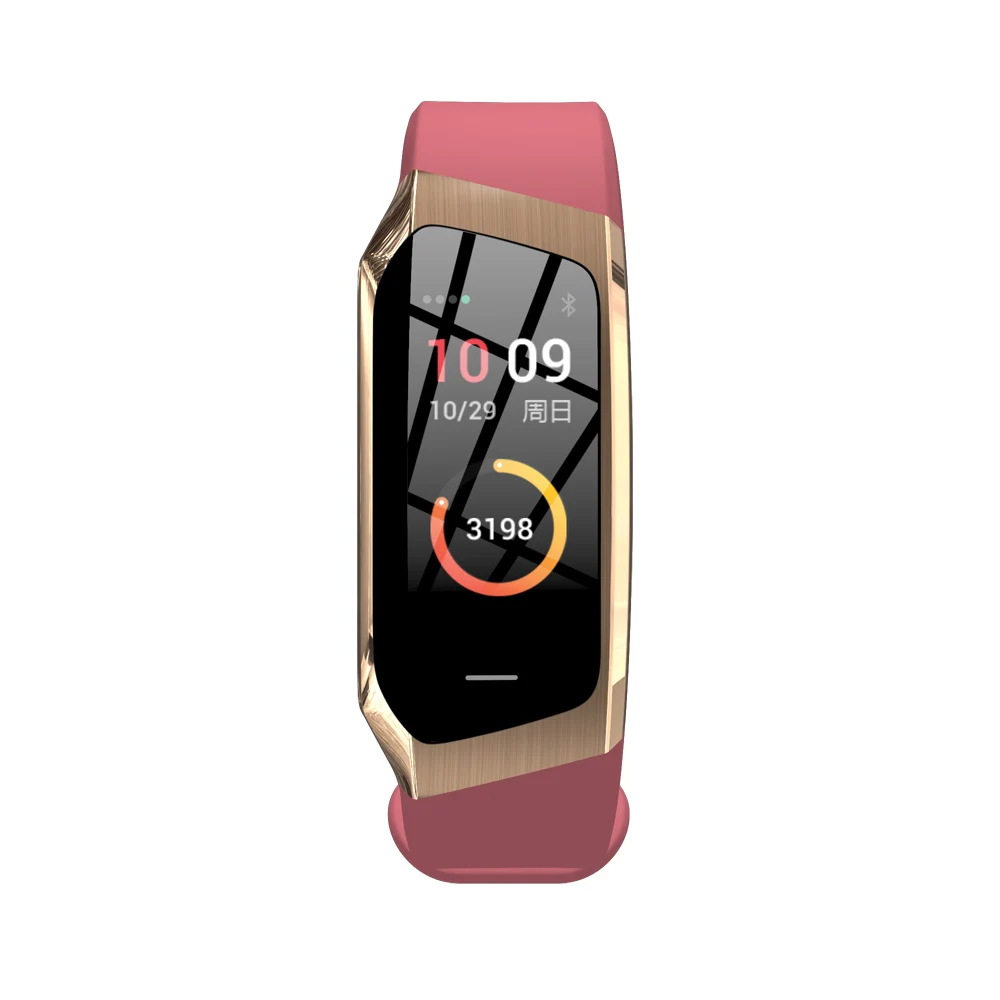 

KARUNO E18 Smart Horloge Vrouwen Digitale Horloges Vrouwelijke Periode Herinnering HeartRate Waterdichte Horloges Colories Stap