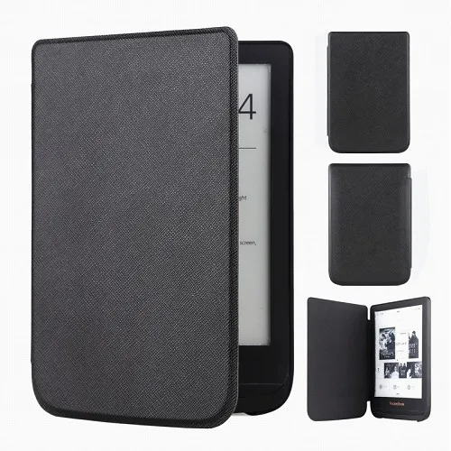 Gligle ультра тонкий кожаный чехол для Pocketbook Touch lux 4 627 HD3 632 Basic2 616 оболочка Читалки+ пленка для экрана
