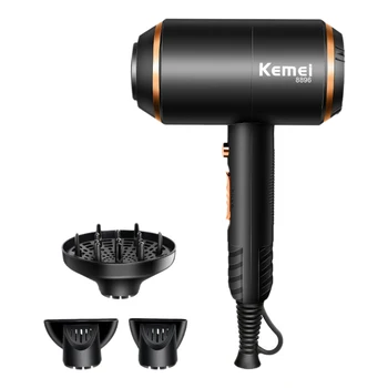 

Kemei KM-8896 Professional Hair Dryer Super Power 4000W Strong Wind Power Electric Hair Dryer Salon Tools EU Plug