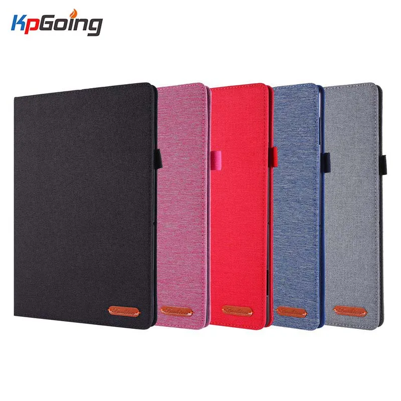 

For Lenovo Tab P10 Case TB-X705F Nylon Canvas Fundas for Lenovo Tab P10 Tablet Case for M10 TB-X605F TB-X605L Cover Shell
