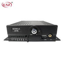 LSZ список 4G gps WiFi g-сенсор 4CH двойная SD карта Мобильный DVR AHD 720P Запись грузовик/такси/автобус