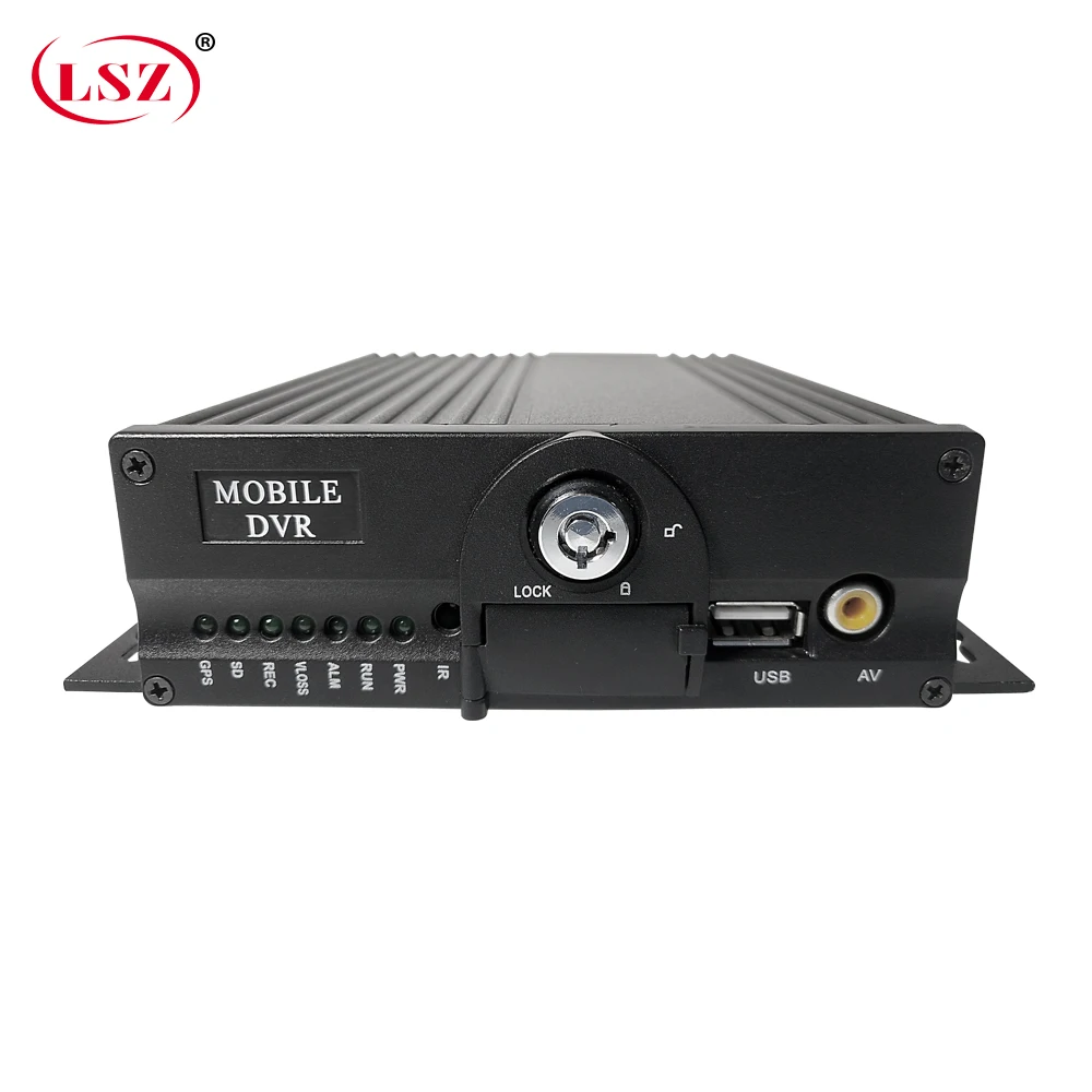 

LSZ New listing 4G GPS WiFi G-sensor 4CH DUAL SD CARD MOBILE DVR AHD 720P Recording truck / taxi / bus