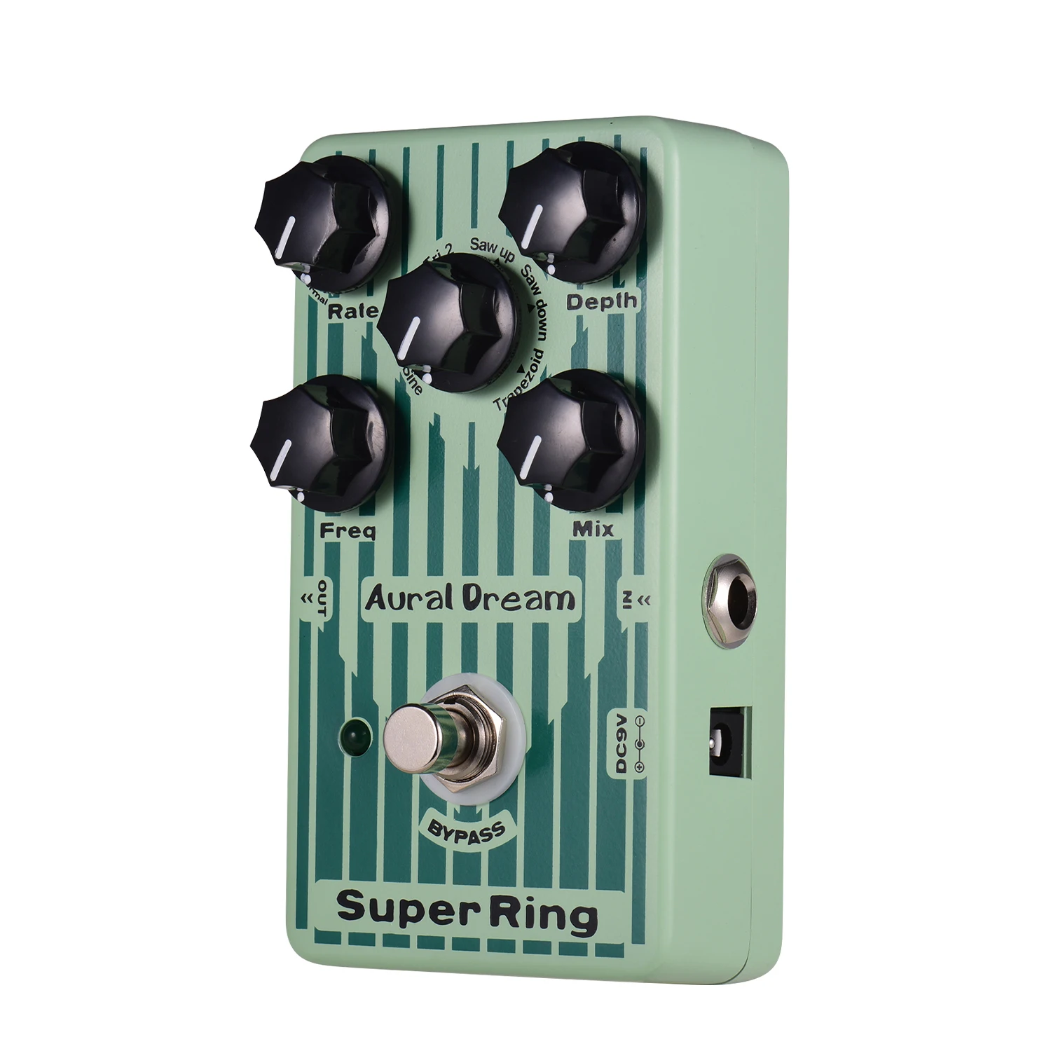 Aural Dream Super Ring Guitar Effect Pedal 2 режима кольца 6 Wa-ves корпус из алюминиевого сплава с истинным байпасом