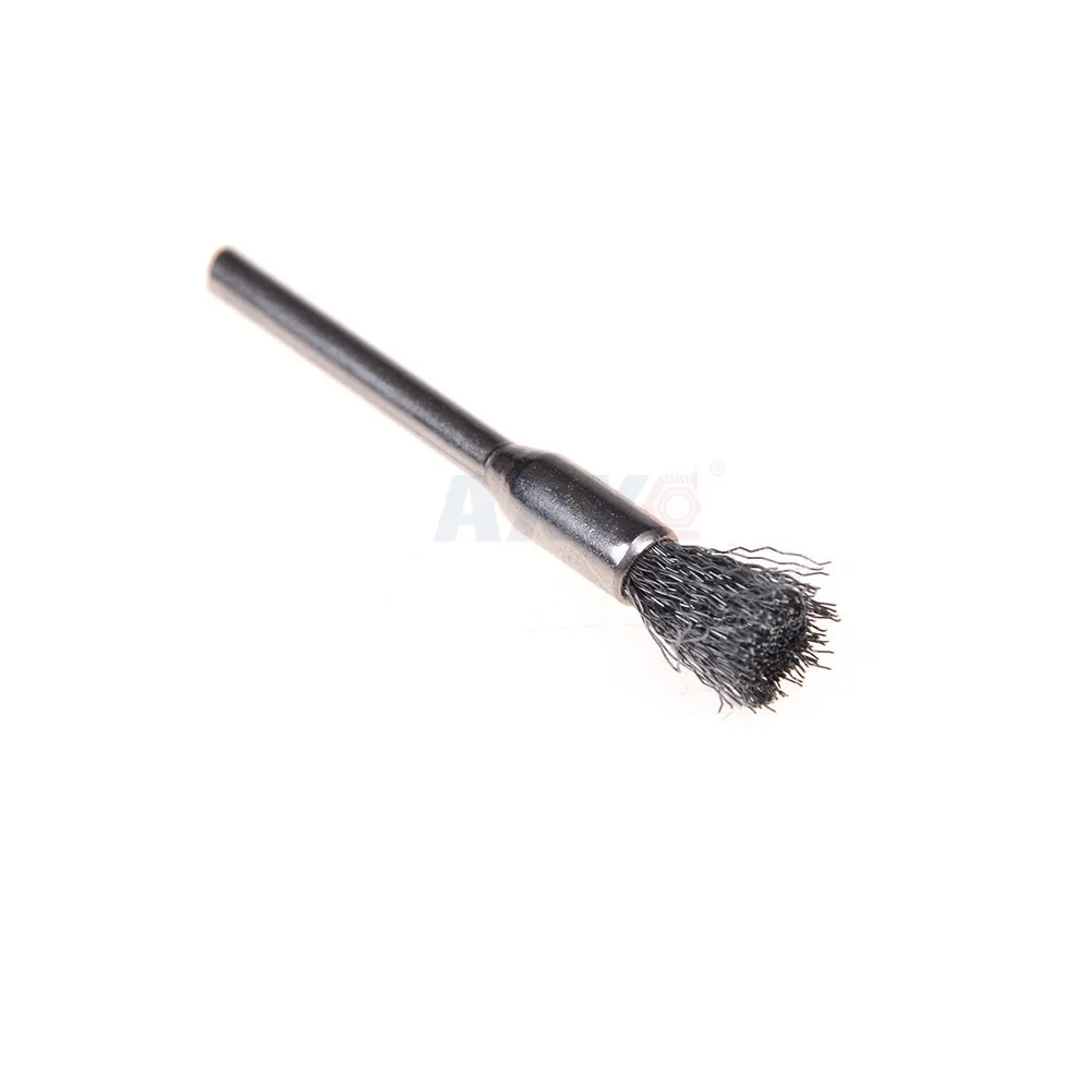 AXK 5 шт. стальная проволока Щетки Dremel Аксессуары полировальная кисть, дремель Инструменты Аксессуары для мини-заусенцев матовое колесо DT014