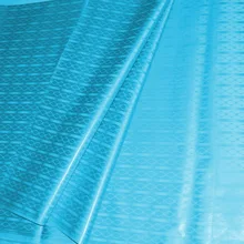 Синий цвет 10 м/лот Bazin Riche Getzner высокое качество Bazin Brode Getzner хлопок жаккардовая парча ткань для мужчин