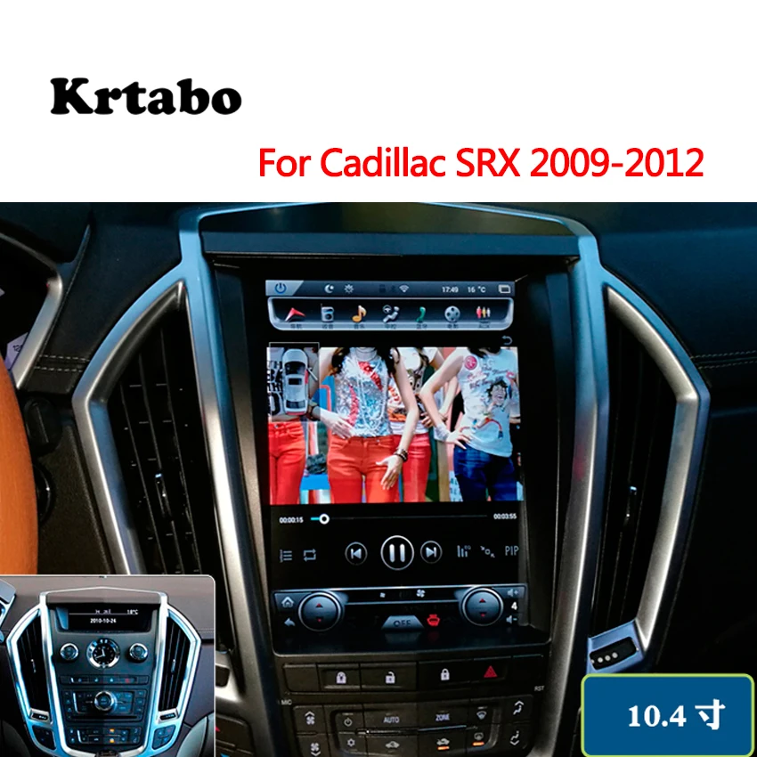 Для Cadillac SRT 2009-2012 автомобильный Радио Android мультимедийный плеер Автомобильный сенсорный экран gps навигация поддержка Carplay Bluetooth