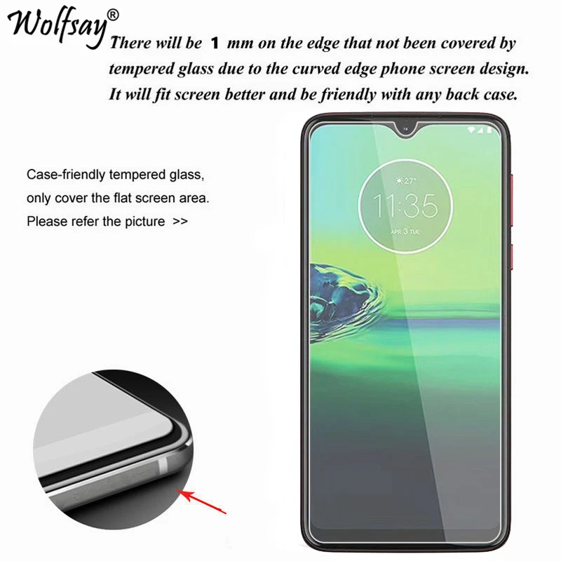 2PCS For Tempered Glass Motorola Moto G8 Plus Screen Protector 9H Protective Glass For Motorola G8 1 2PCS For Tempered Glass Motorola Moto G8 Plus Screen Protector 9H Protective Glass For Motorola G8 3