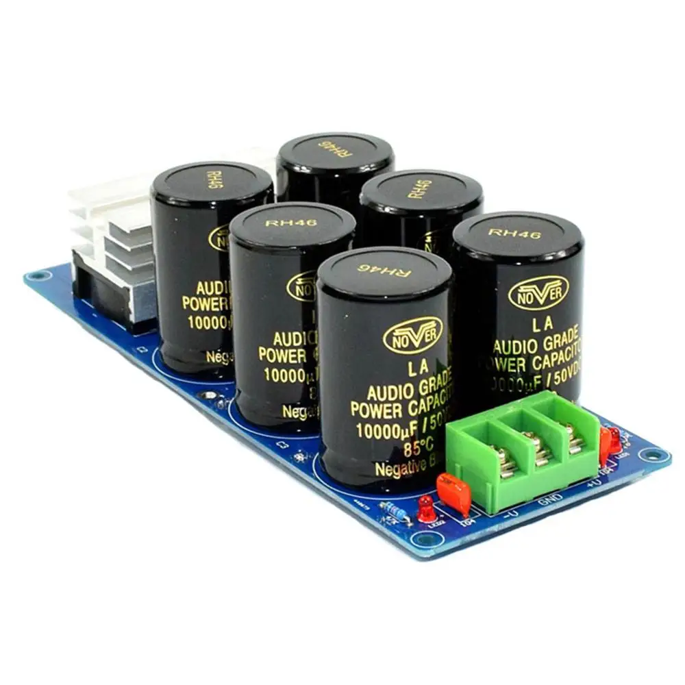 50A 6*10000UF 50V +/-двойной выпрямительный фильтр питания плата YJ | Электроника