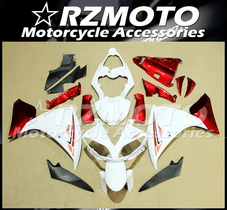 ABS мотоцикл обтекатель комплект для YAMAHA YZF R1 2009-2011 год кузов литья под давлением Магазин № 1567