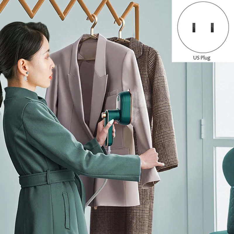 Mini Steam Iron Handheld Wet And Dry Double Hot Steam Generator Portable Garment Steamer Home Travelling_voghion.com