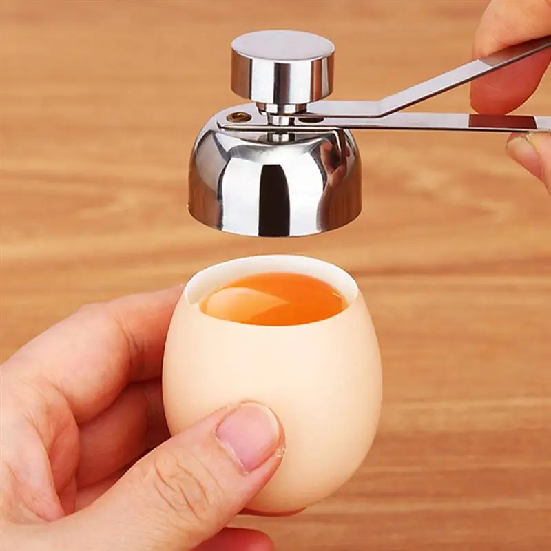 1pc Egg Cutter Stainless Steel Egg Topper Cutter Egg Shell Opener Tool Eggshell Cracker For Kitchen Accessories( 2.5cm/3.5cm