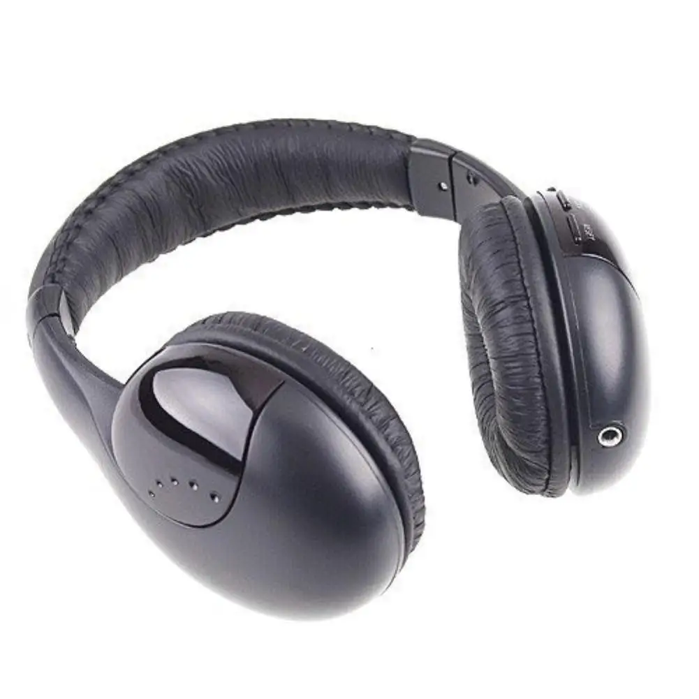 

HiFi Wireless Headphones TV Computer FM Radio Earphones Headsets with Microphone