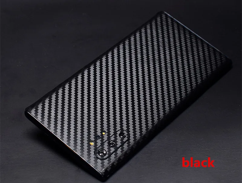 NOTOW Мода 3D углеродное волокно задняя паста защитная пленка наклейка для samsung Galaxy Note10/Note10plus/A70/A50/S10/S10Plus/s10E