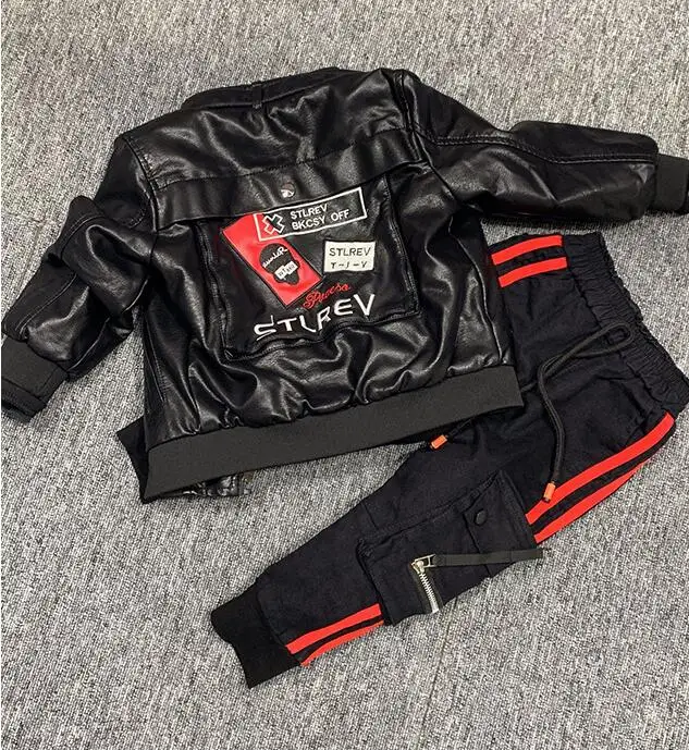 3pcs set Для мальчиков теплая одежда на зиму, теплый детский жилет для мальчиков и девочек, пальто, теплые футболки для малыша, толстые джинсы 3 шт./компл. модная детская одежда спортивные костюмы 2-6years - Цвет: 3pcs set