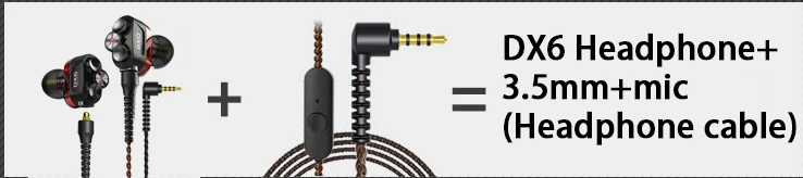 red 3.5mm mic Наушники-вкладыши, шумоизолирующие наушники, сбалансированный бас-звук с микрофоном, кристально прозрачный кабель MMCX - Цвет: red 3.5mm mic