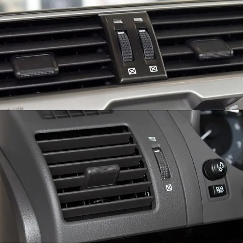 4 комплекта автомобильных зажимов A/C для вентиляционных отверстий комплект