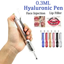 0,3 мл гиалуроновая ручка для инъекций губ неинвазивный небулайзер стерильный распылитель гиалуроновой кислоты пистолет для против морщин подтягивающий губы лица