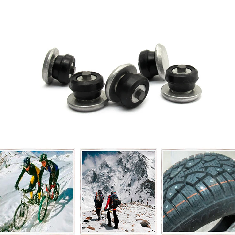 Skup 100 sztuk zimowe knagi śruby ochronne szpilki Mini trwałe odporność na zużycie akcesoria Spike Set Wheel Anti tuleja ślizgowa opona samochodowa