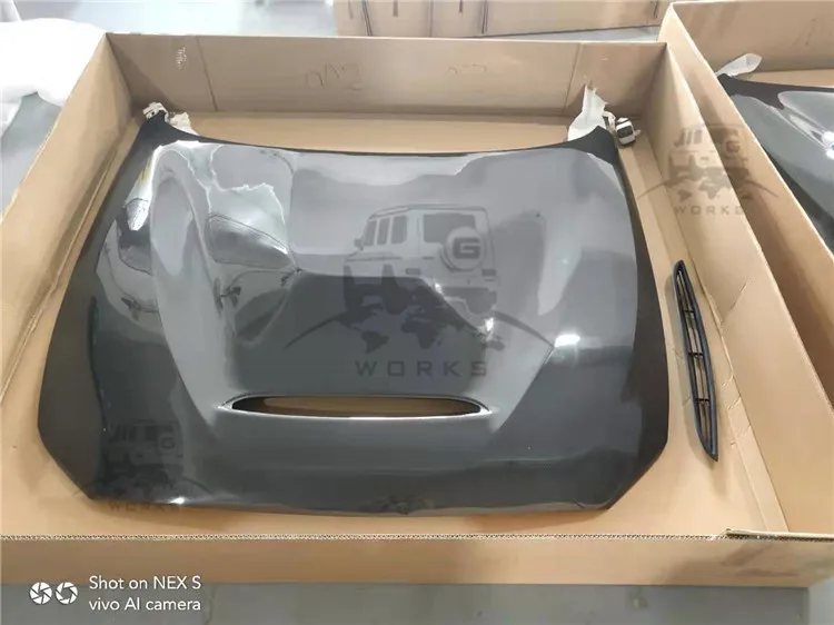 GTS carbon fiber hood fit for M2 F87 to GTS style double side carbon fiber Bonnet (11)