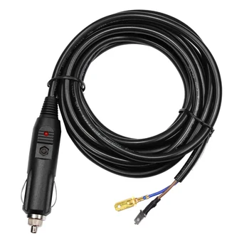 

YUNPICAR 5A Male Cigarette Lighter Adapter Power Plug Connector With LED Light And Fuse For Car Inverter Air Pump Electric Cup