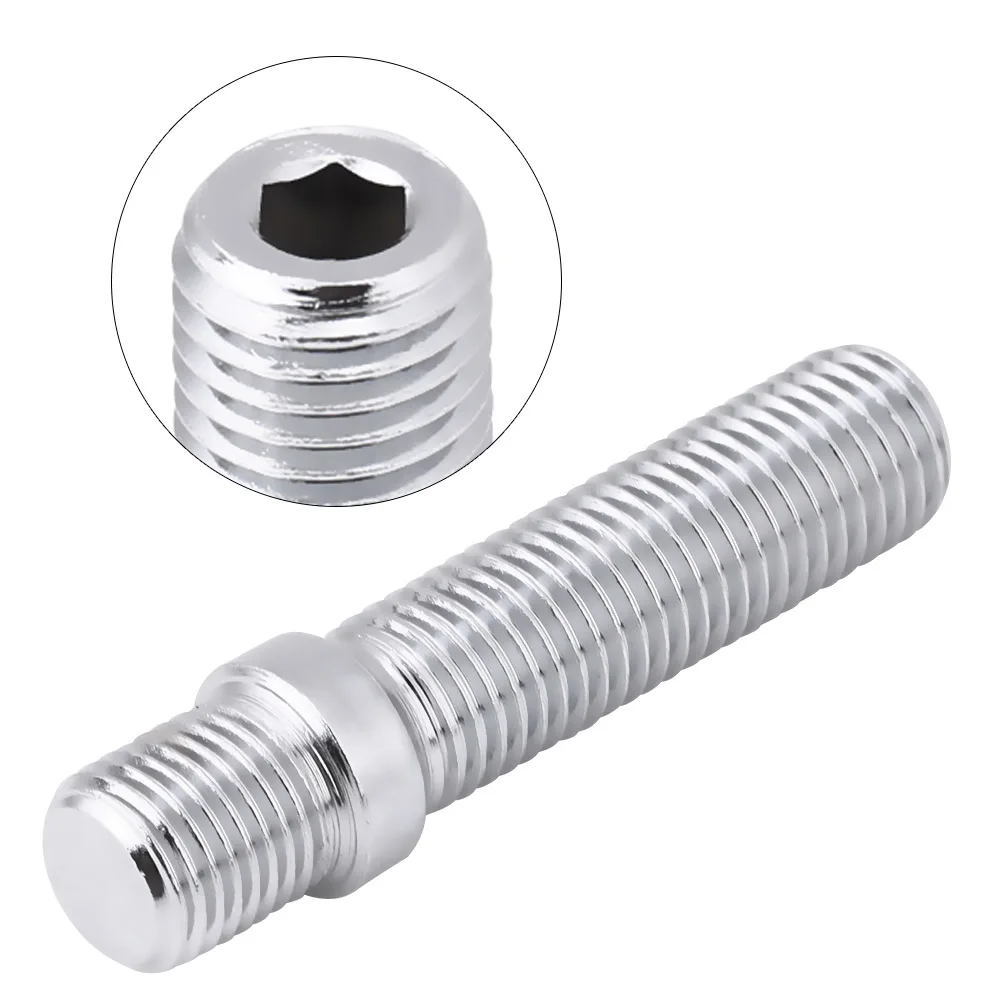 20pcs 50mm Extended Wheels Stud Conversion 12x1.5 To 12x1.5 Screw
