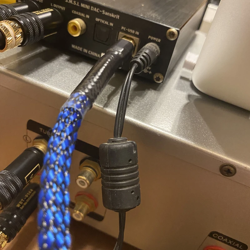 Позолоченный аудиокабель DAC 2/фута A B OCC Hi Fi|usb cable to usb|usb a b cableusb |
