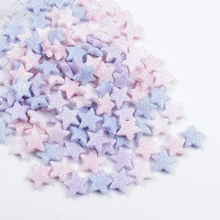 20 pces 40 pces 100 pces acrílico espaçador contas de cinco pontas estrela 4 contas de cor para fazer jóias diy pulseira colar acessórios