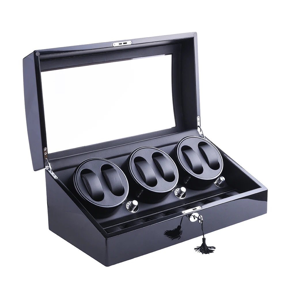 Watch Winder for 6 Automatic Watches with 7 Extra Storages | Наручные часы