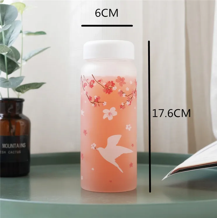 Бутылка для воды agua de vidrio esmerilado портативная бутылка для воды agua contenedor de agua contratado бутылка для воды agua-taza cetillo y c