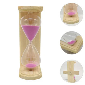 

1Pc Hourglass Timer Glass Timer 15-Minute Hourglass Timer Transparent Timer